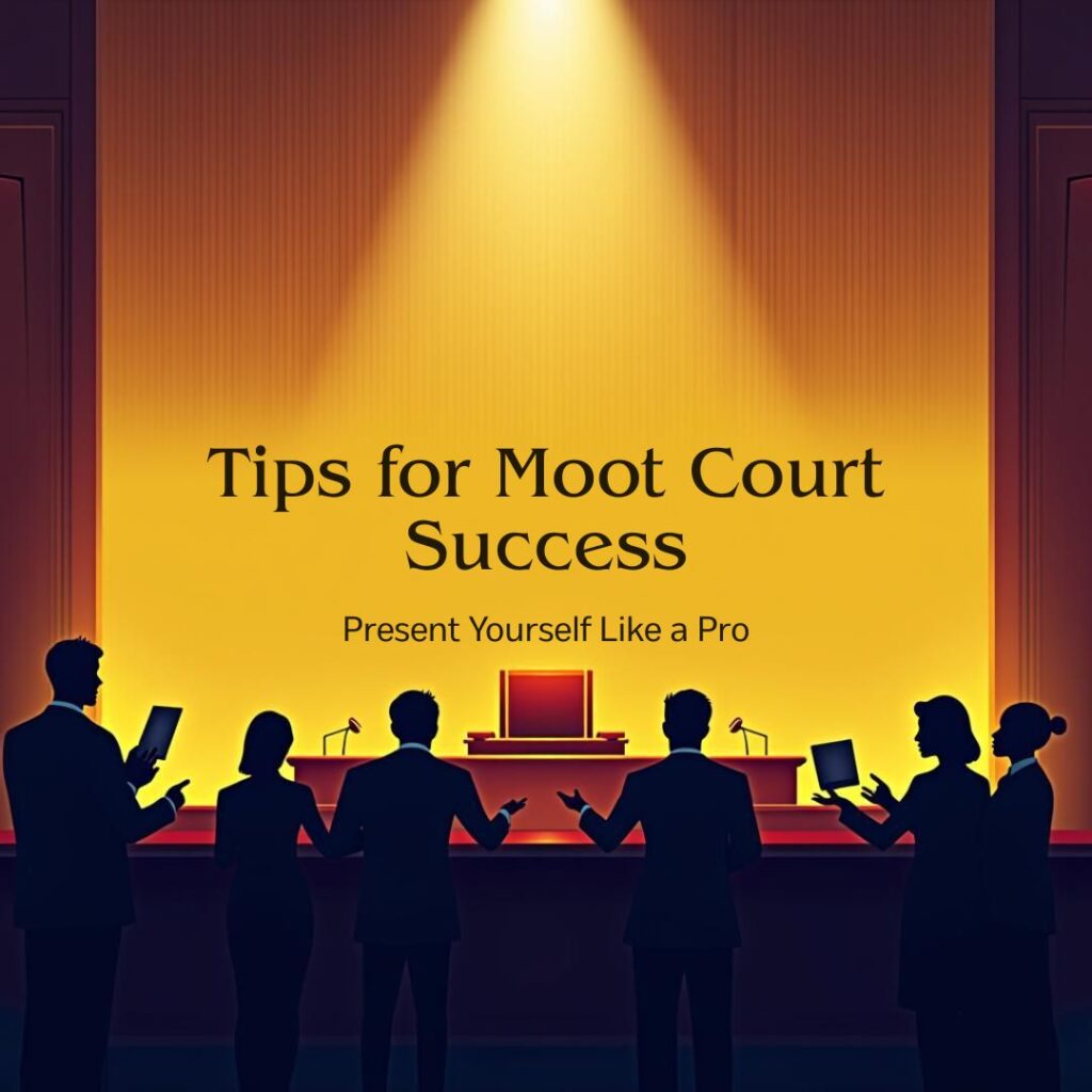 How to Present Yourself in a Moot Court Competition?