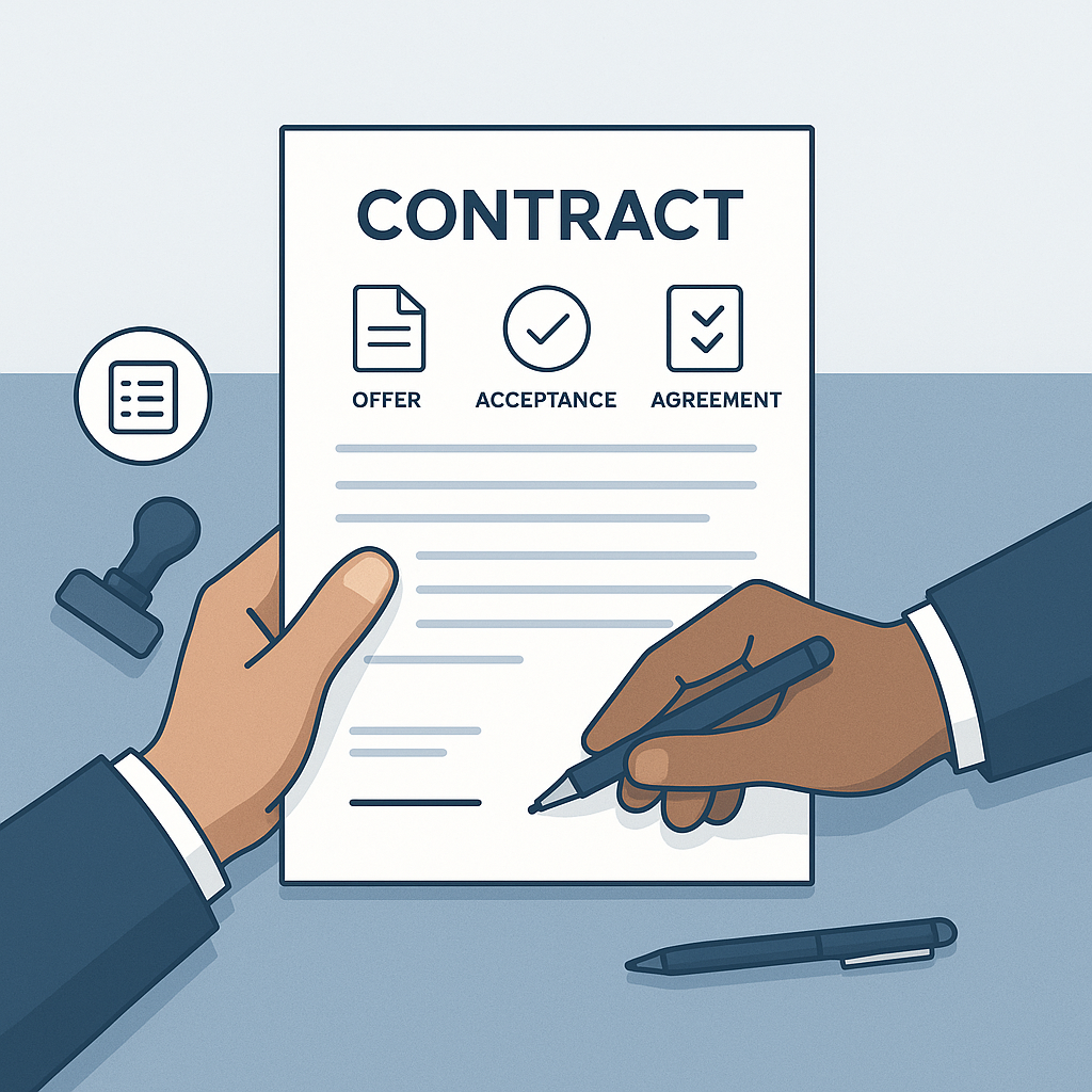 How contracts are made