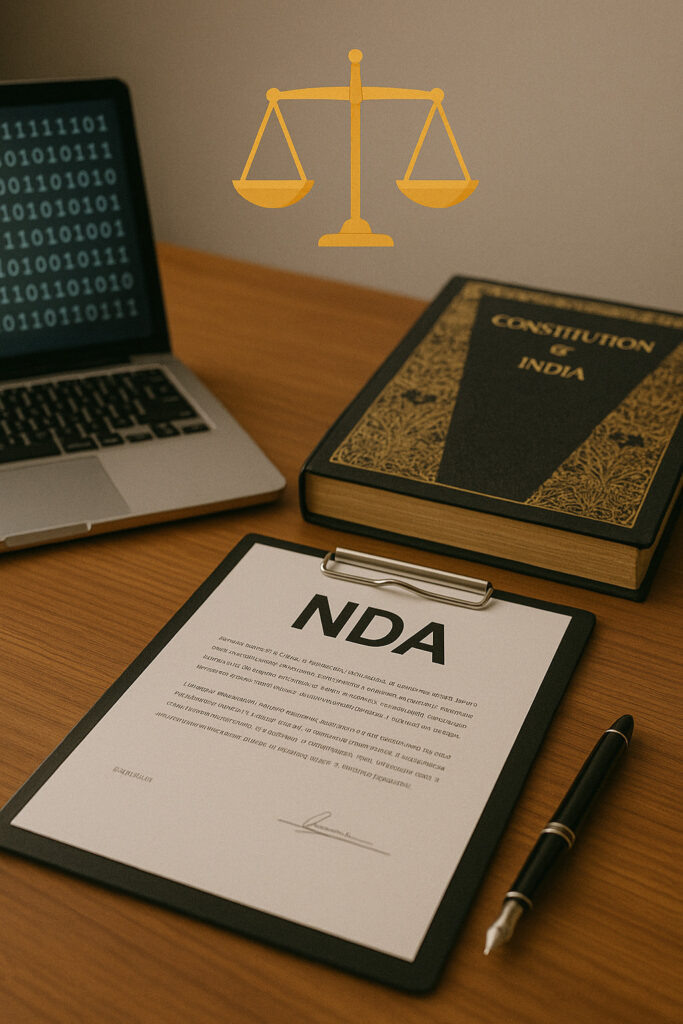 A non-disclosure agreement (NDA), or confidentiality agreement, is a legally binding contract where at least one party agrees not to share sensitive information with a third party